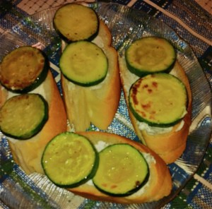 Goat Cheese Zucchini Bread