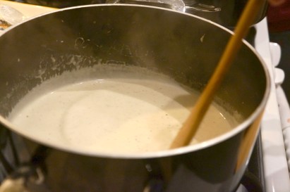 Cream Sauce Cooking